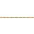 thumbnail image 3 of 14k 2.25mm Regular Rope Chain in 14k Yellow Gold, 3 of 3