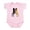 Petal Pink, variant on CafePress - Nfnbw Lean Infant Bodysuit - Baby Light Bodysuit, Size Newborn - 24 Months