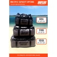 thumbnail image 6 of UNPLUG Waterproof Dry Duffel Bag 65L, Heavy Duty 1680D Large Travel Bag for Camping, Boating, Motorcycling and Hunting, BlackOps, 6 of 7