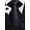 black, variant on Mens Gold Ties Silk Paisley Necktie and Pocket Square Cufflinks Set