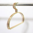 thumbnail image 1 of OUNONA Scarf Holder Hanger Semicircular Tie Rack Metal Organizer for Adults 1Pack, 1 of 8