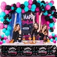 thumbnail image 2 of Decoración de fiesta OurWarm Tik Tok Birthday, 135 unidades, con pancarta, 2 of 7