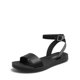 thumbnail image 1 of DREAM PAIRS Sandalias Planas con Correa Elástica al Tobillo para Mujer, 1 of 5
