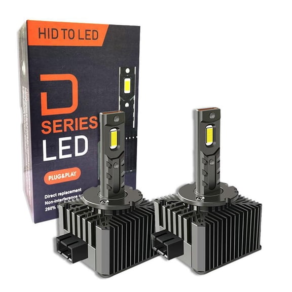 for Chevy Traverse 2019-2021 2pcs D3S LED Headlight Hi&Low Beam Bulbs, 6500K Super Bright White Plug And Play