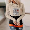 thumbnail image 2 of Sudadera con capucha de manga larga con cuello redondo y estampado de moda para mujer Fridja  fjkfkj5177, 2 of 5