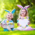 thumbnail image 4 of 6 Pcs Plush Rabbit Ears Hair Bands Headband Rabbit Ears, Bunny Plush Headbands (rabbit), 4 of 5
