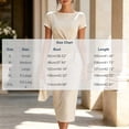 thumbnail image 3 of ClodeEU Women's Boat Neck Short Sleeve Side Ruched Waist Midi Bodycon Pencil Dress,Elegant Office Wedding Guest Sheath Dress Black,Women's Plus L, 3 of 7