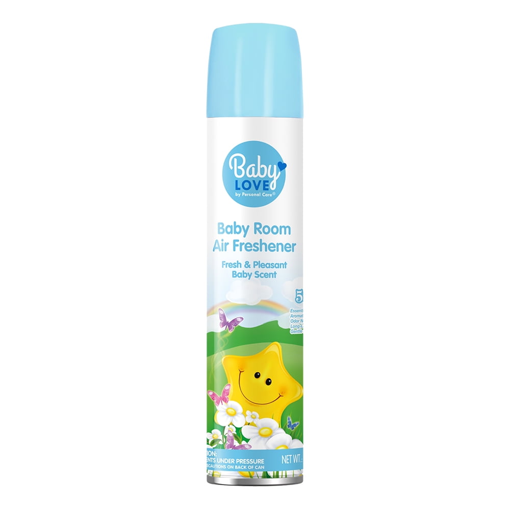 Baby Love Air Freshener Aerosol. Freshly Scented Odor Eliminator. Fresh