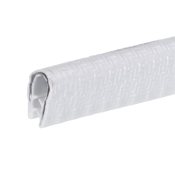 REGALWOVEN 1Pcs Durable Edge Trim U Shape Rubber for Automotive Parts and Machinery White 8.2ft