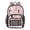 Boots-pink, variant on Large Clear PVC Backpack Heavy Duty See Through Backpack for Adults Work Travel, Bird & Bloom Printed 12L