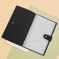 thumbnail image 4 of OULII 1Set Invoice Storage Book Black PU Multi-use for Home Owners, 4 of 7
