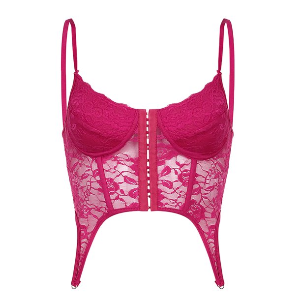 Camisola de poliéster con espalda descubierta y perspectiva de gasa de malla de color sólido para mujer