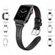 thumbnail image 4 of Correas de cuero compatibles con Apple Watch 38 mm-40 mm / 42 mm-44 mm, correa de cuero de grano superior pulsera delgada y delgada para iWatch Series 5/4/3/2/1 MFZFUKR 2033273-1, 4 of 8