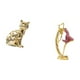 thumbnail image 5 of Estatua de gato, figura decorativa, escultura animal, arte, artesanía, adorno, bailarina de ballet, escultura de bailarina, regalo para , figura, 5 of 8