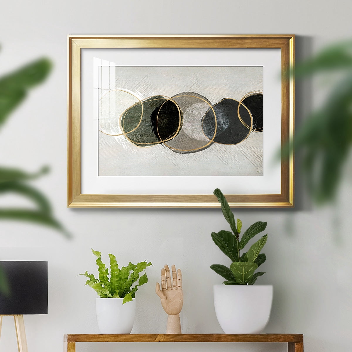 River Rock Premium Framed Print - Ready to Hang