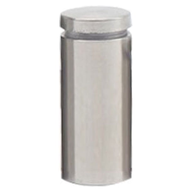 Scienceny Tornillo publicitario Hueco de alto brillo Diseño aerodinámico Espejo de vidrio Clavo Tuerca ligera Perno Soporte para colgar en la pared 12x20 Herramientas y ferretería 25x50mm Scienceny TO008095-33B