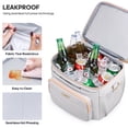 thumbnail image 3 of UKEIN 20L Expandable Insulated Lunch Bag for Women Men, Double Deck Leakproof Cooler Lunch Box, 5-Layer Thermal Lunch Tote for Camping, 3 of 7