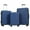 Blue, variant on Travelhouse 3 Piece Hardside Luggage Sets Lightweight Suitcase with TSA Lock Spinner Wheels 20in24in28in.(Pink)