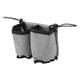 thumbnail image 4 of Portavasos de viaje para equipaje con capacidad para dos tazas, carrito plegable y lavable para equipaje, portavasos para maletas de todos los tamaños, color gris, 4 of 12