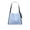 North Star Multi, variant on Knott Colorblock Large Carryall Tote Bag KM662 – Pebbled Leather Designer Handbag with Snap Closure & Center Zip Divider