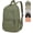 Army Green, variant on Women's Foldable Mini Backpack - Lightweight Quilted Cute Schoolbag, Portable Travel & Work Everyday Bag