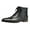 Black, variant on Santimon Men Genuine Leather Dress Boots Classic Casual Ankle Boots Black 10 US