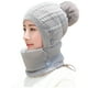 thumbnail image 3 of Minnieouse Gorro de lana de punto para invierno y otoño para niña, gorro cálido, gorro de moda para deportes al aire libre, fiesta informal Sombreros Gris Minnieouse AP016143-05, 3 of 6