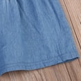 thumbnail image 5 of Opperiaya Robe d'Été Sans Manches pour Bébés Filles avec Col à Volants Uni, 5 of 5
