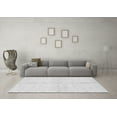 thumbnail image 3 of Ahgly Company Indoor Round Abstract Gray Modern Area Rugs, 7' Round, 3 of 4