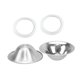 thumbnail image 3 of Accesorios para lactancia , 2 uds., calmante para pezones, y protege la boca, cubierta de lactancia, cuidado del pezón para recién 46X16mm, 3 of 8