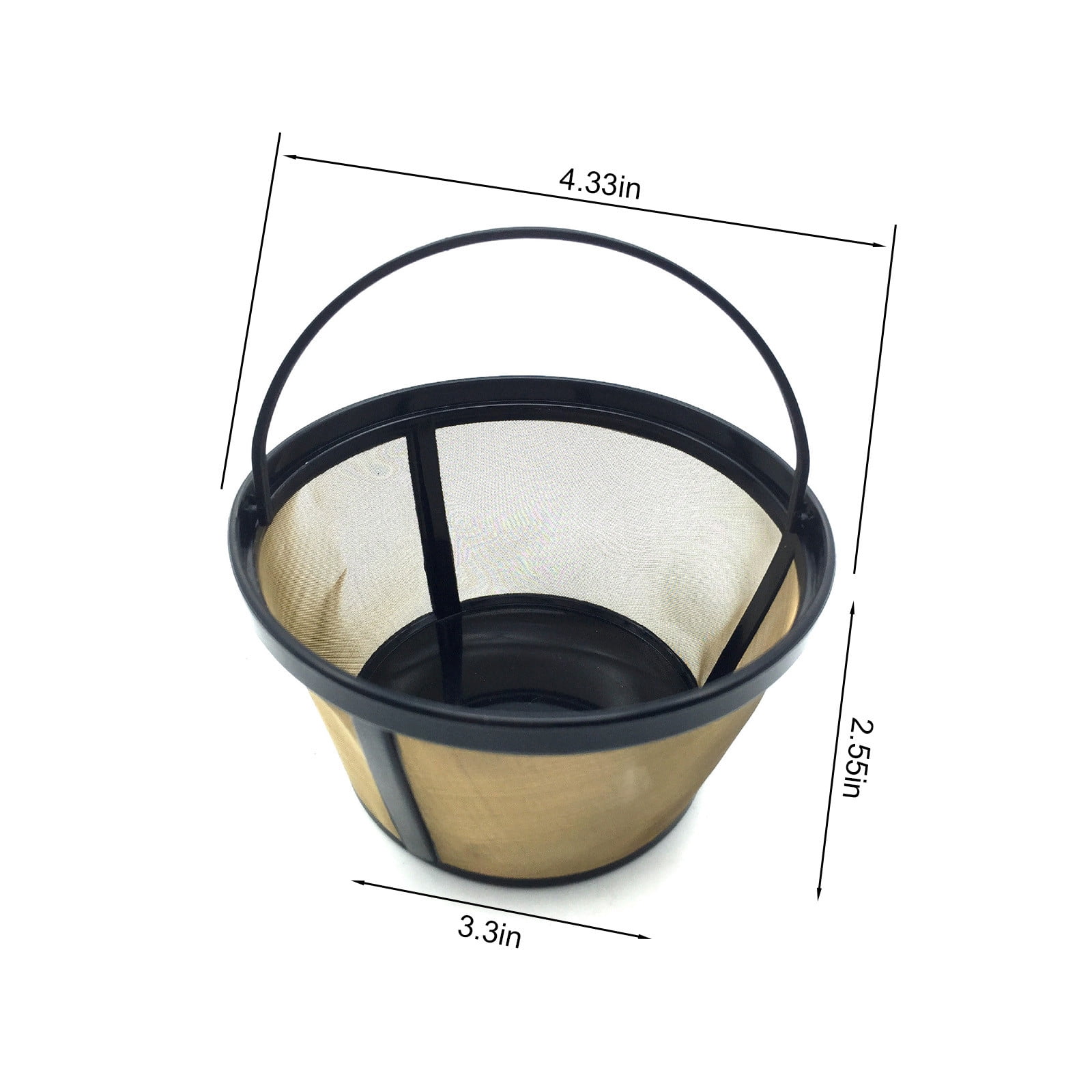 Reusable Filter for Cuisinart Coffee Tone Basket 10 12 14 Cup - Eco  Friendly Coffee Filters Reusable - No.4 Cone Style Replacement Permanent Coffee  Filter for Brewers - Walmart.com