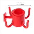 thumbnail image 3 of Shisuyan Camera Bag Hook Red 1Set 4.3x4.3x1.9in, 3 of 8