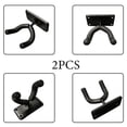 thumbnail image 3 of 2pcs Guitar Hook Home Studio Anti Scratch Storage Hanger Ukulele Wall Mounted, 3 of 10