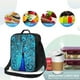 thumbnail image 4 of Fotbe Beautiful Blue Peacock Lonchera Bolsa de Almuerzo para Hombres y Mujeres, Lonchera de Gran Capacidad, Bolsa de Almuerzo Reutilizable, Bolsa Térmica Aislante, 4 of 7