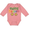 thumbnail image 3 of Inktastic Twins Happen Baby Boys or Girls Long Sleeve Baby Bodysuit, 3 of 5