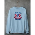 thumbnail image 3 of 4Th Of July Usa Balloons Sweatshirt Men -Image by Shutterstock, Male Medium, 3 of 4