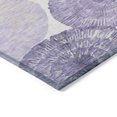 thumbnail image 3 of Addison Rugs Chantille Indoor/Outdoor Transitional Abstract Plum Machine Washable Round Rug, 8' x 8', 3 of 8