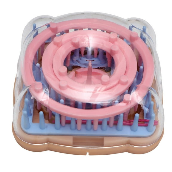 1 Set 4 in 1 Essential Pompom Makers Fluff Ball DIY Needle Craft Tool Kit