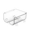 Bwiyojiz Storage & Organization Trunks Bag Refrigerator Organizer Kitchen Bottle Rack Stackable Wine, Gifts for Her, Clear