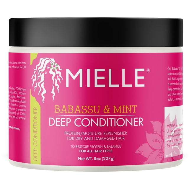 Acondicionador profundo Mielle Organics Babassu & Mint 240 ml