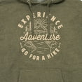 thumbnail image 3 of Instant Message - Experience Adventure - Men's Pullover Hooded Fleece Sweatshirt, 3 of 7