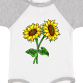 thumbnail image 4 of Inktastic Pair of Sunflowers Boys or Girls Baby Bodysuit, 4 of 5