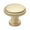 Champagne Gold, variant on GlideRite 1-1/8 in. Round Ring Classic Cabinet Knob, Graphite Gray - 5096-GPH, 1 Pack