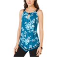 thumbnail image 1 of Blusa Halter Floral I-N-C Verde XS, 1 of 1