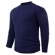 thumbnail image 1 of Kalauyu Men's Pullover Sweater Crewneck Cable Knit Long Sleeve Sweater Classic Soft Knitted Sweaters with Ribbing Edge, 1 of 5