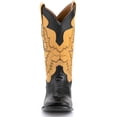 thumbnail image 3 of Ferrini Western Boots Mens Nash Ostrich Leg Square Toe Black 11493-04, 3 of 6