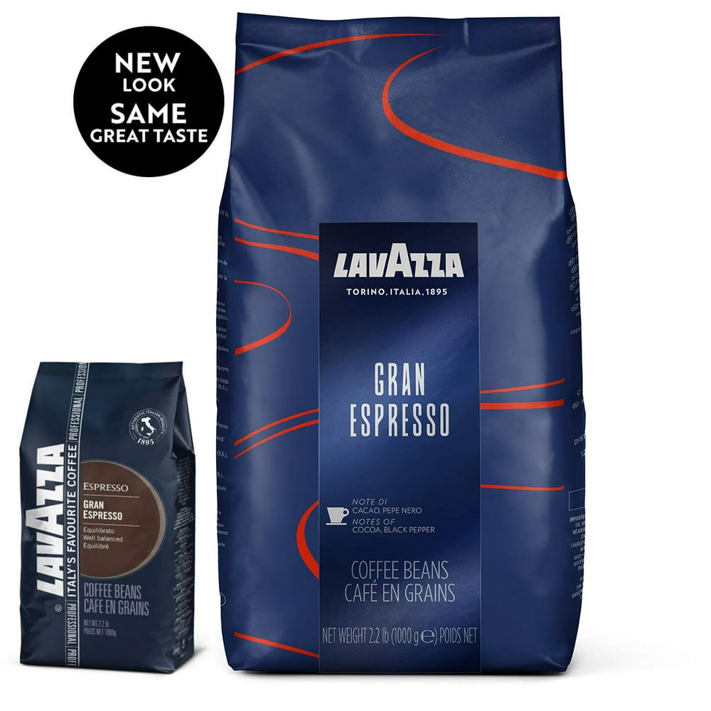 Lavazza Gran Espresso Whole Bean Coffee Blend, Medium Espresso Roast