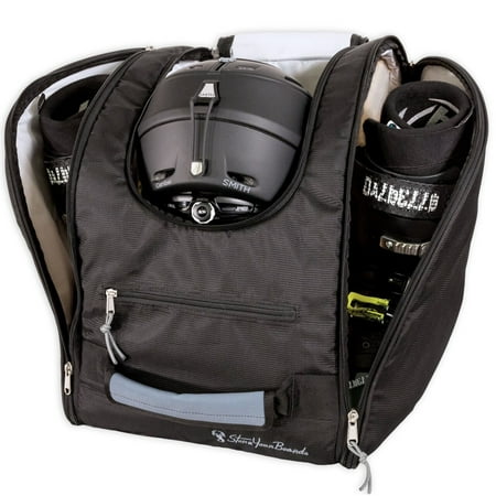 

StoreYourBoard Ski and Snowboard Boot Bag Travel Backpack Padded Gear Storage Holds Helmets Boots Gloves Jackets and Accessories