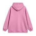thumbnail image 3 of Womens Oversized Hoodies Satin lined Hoodies Oversized Sweatshirt Fall Sweaters Casual Y2K Jacket Clothes, XL, 3 of 4
