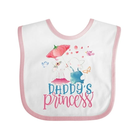 

Inktastic Adorable Daddy s Princess Gift Baby Girl Bib